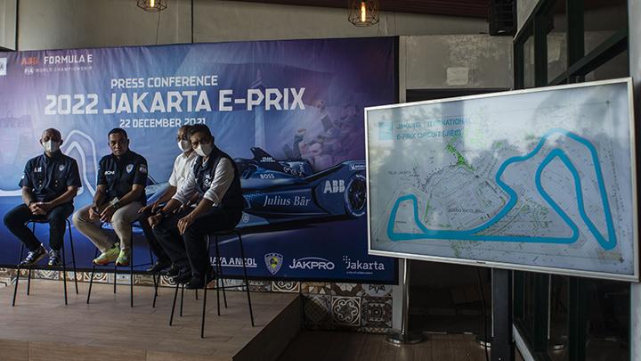 lintasan formula e di ancol 