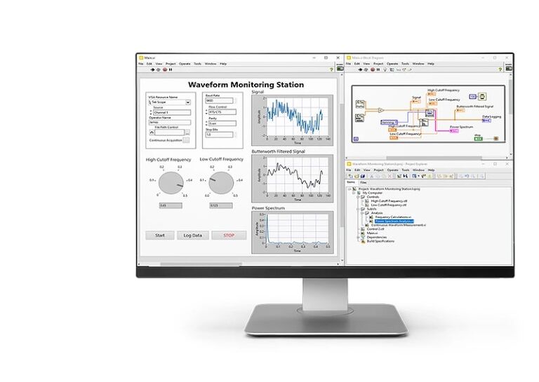 tampilan labview