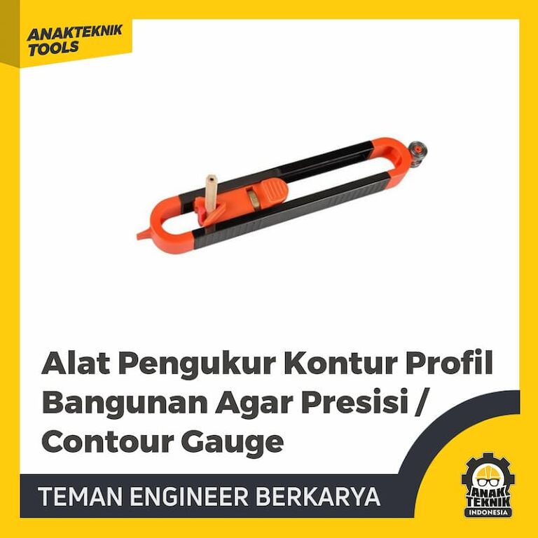 Alat Pengukur Kontur Profil Bangunan Agar Presisi Contour Gauge