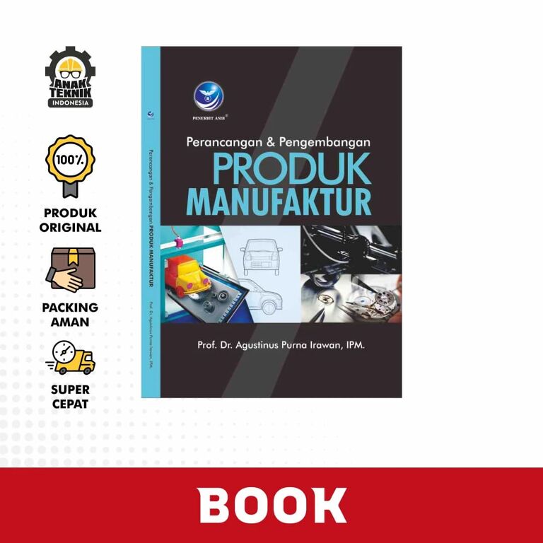 Buku Perancangan & Pengembangan Produk Manufaktur