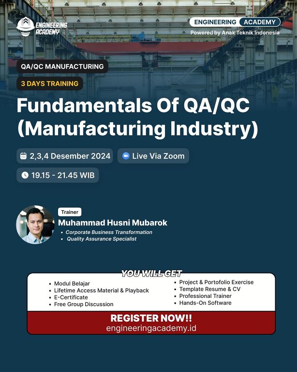 Fundamentals of QA/QC Manufacturing Industry