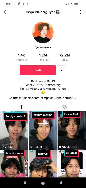 Tiktokers yang Membuat Pikiran Kamu Lebih Kritis