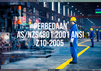 Ahli K3 Wajib Tahu, Perbedaan AS/NZS4801:2001 dan ANSI Z10-2005