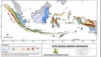 Peta Gempa Di Indonesia