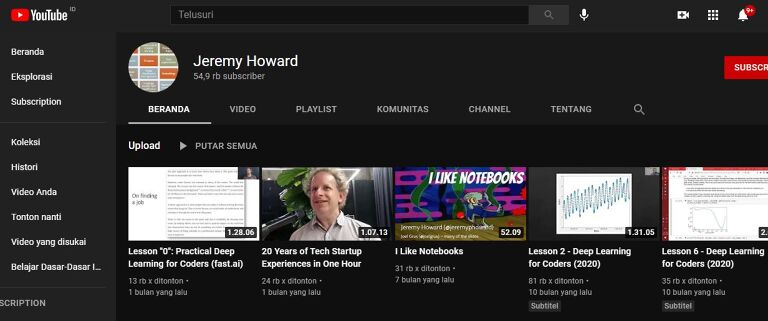 youtube jeremy howard data science