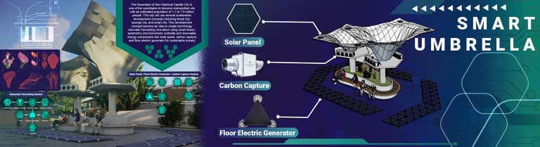 First Look of Smart Umbrella Technology Components and System