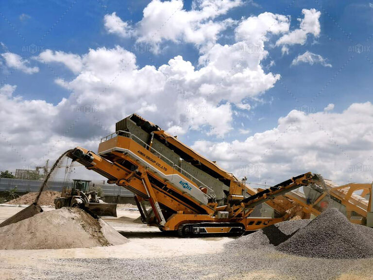 mobile stone crusher plant Indonesia