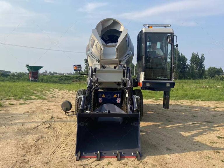 self loading concrete mixer truck for sale