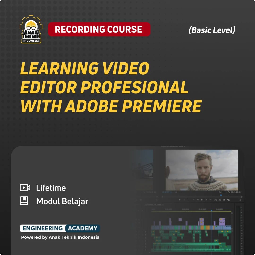 Learning Video Editor Profesional With Adobe Premiere For Basic