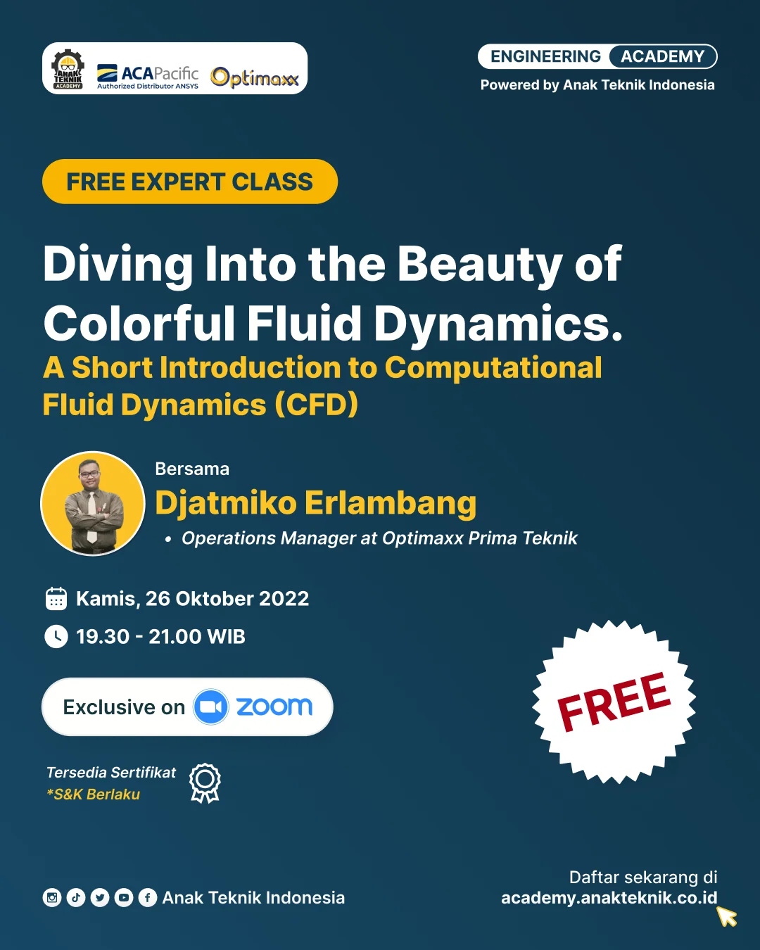 Free Class Introduction To Computational Fluid Dynamics (CFD)